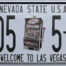 Retro metalen bord nummerplaat - Nevada state USA