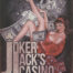 Retro metalen bord vlak - Joker Jack's casino