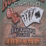 Retro metalen bord vlak - The roadhouse casino