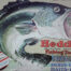 Retro metalen bord limited edition - Heddon fishing tackle