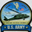 Retro metalen bord speciale vormen - US army