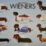 Retro metalen bord vlak - Wonderful wieners